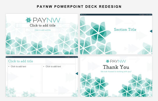 PayNW - Powerpoint Deck Redesign